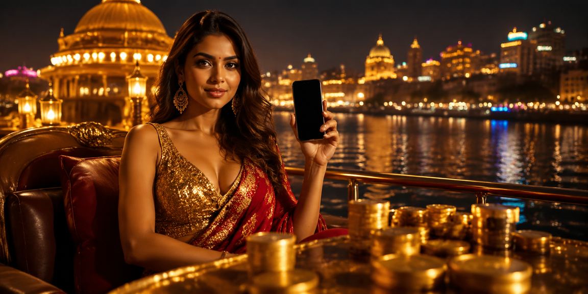 Mobile casino app interface shown in Bangalore MG Road